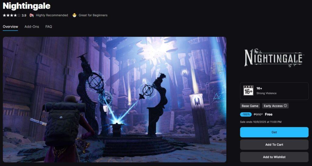 epic games - get free game