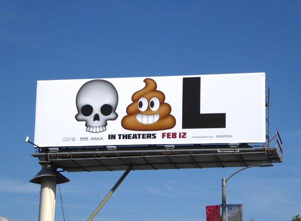 Deadpool Billboard Advertisement
